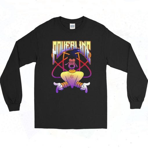 Goofy Movie Powerline 90s Long Sleeve Shirt