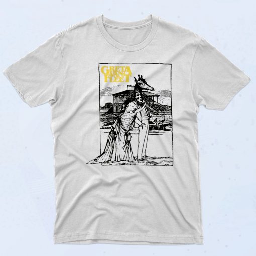 Greta Van Fleet Giraffe 90s T shirt Style