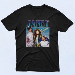 Janet Jackson Homage Style 90s T Shirt Fashionable