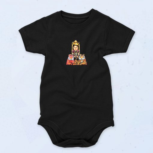 Jordan Travis The Tiger King 90s Fashion Baby Onesie