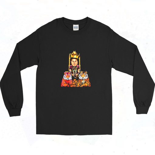 Jordan Travis The Tiger King 90s Long Sleeve Shirt