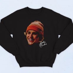 Justin Bieber Photoshoot Face 90s Sweatshirt Street Style