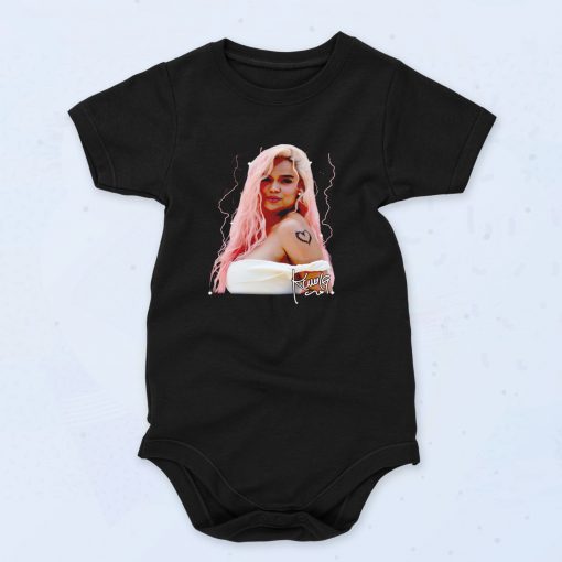 Karol G T Baby Onesie 90s Style