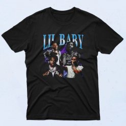 Lil Baby Black Rapper 90s T Shirt Fashionable