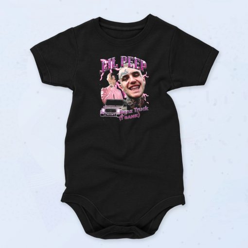 Lil Peep Benx Truck 90s Baby Onesie Style