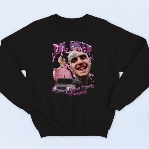 Lil Peep Benx Truck 90s Sweatshirt Style