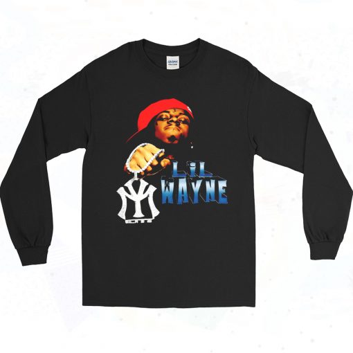 Lil Wayne Ny 90s Long Sleeve Shirt