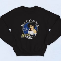 Madonna Like A Virgin 90s Sweatshirt Style