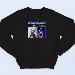 Megan The Stallion Retro 90s Sweatshirt Style