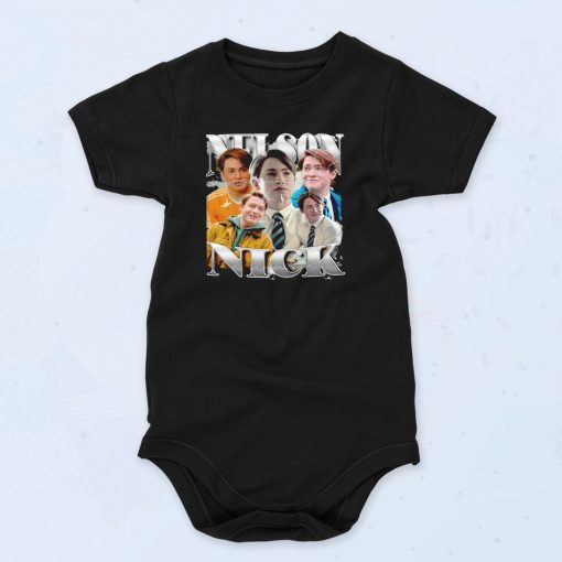 Nick Nelson Heratstopper Baby Onesie 90s Style