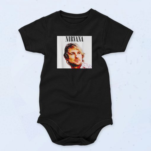 Nirvana Owen Wilson Baby Onesie 90s Style