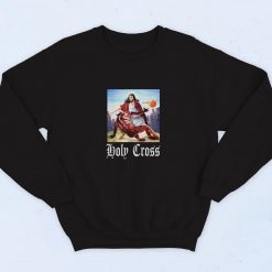 Not Today Satan Jesus 90s Sweatshirt Streetwear