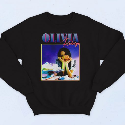 Olivia Rodrigo Sour Tour Homage 90s Sweatshirt Street Style