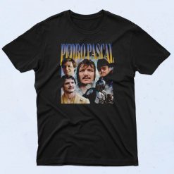 Pedro Pascal Collage Homage 90s T Shirt Fashionable