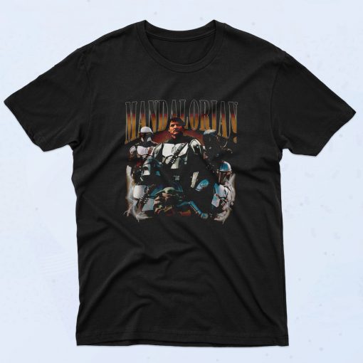 Pedro Pascal Mandalorian Scene 90s T Shirt Fashionable