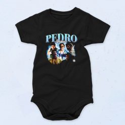 Pedro Pascal Photoshoot Scene Baby Onesie 90s Style