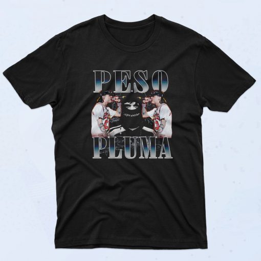 Peso Pluma Hip Hop 90s T Shirt Fashionable