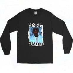 Pop Smoke Photoshoot Long Sleeve Shirt Style