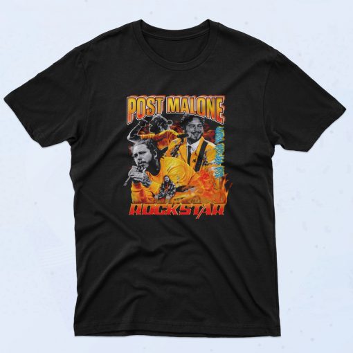 Post Malone Rockstar 90s T Shirt Fashionable