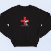 Red Cross Snoopy Shirt Be Cool Give Blood 90s Sweatshirt Streetwear