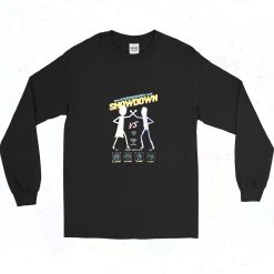 Rick And Morty Interdimensional Showdown 90s Long Sleeve Shirt