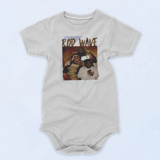 Rod Wave Beautiful Mind Tour Vintage Baby Onesie