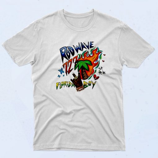 Rod Wave Florida Boy 90s T shirt Style