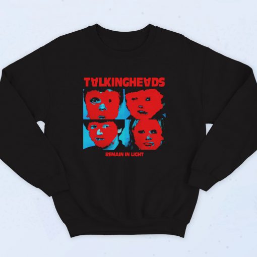 Talking Heads Remain In Light 90s Sweatshirt Street Style