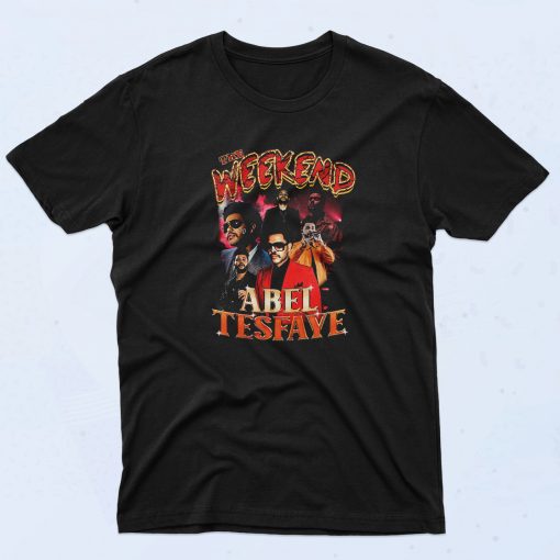 The Weekend Abel Tesfaye 90s T Shirt Style