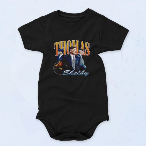 Thomas Shelby Peaky Blinders Baby Onesie 90s Style