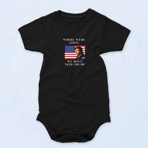 Time Travel Marty Mcfly Doc Brown 90s Fashion Baby Onesie