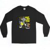 Tom Jerry Trust No One 90s Long Sleeve Shirt