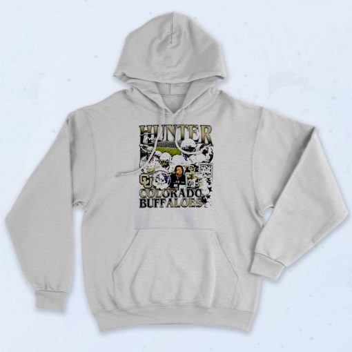 Travis Hunter 12 Colorado 90s Hoodie Style