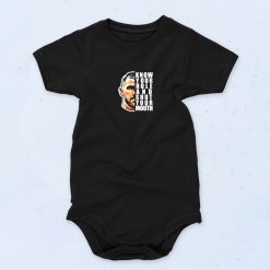 Travis Kelce Know Your Role And Shut Your Mouth 90s Fashion Baby Onesie