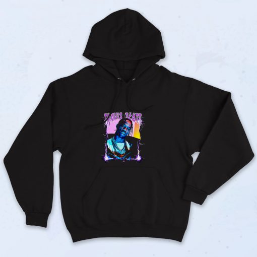 Travis Scoot Rock Star 90s Hoodie Style