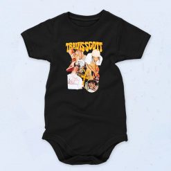 Travis Scott Man Or Astro Man Baby Onesie 90s Style