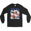 Trump Mug Shot 90s Long Sleeve Shirt