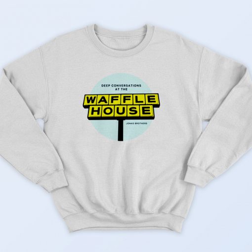 Waffle House Jonas Brothers 90s Streetwear Sweatshirt