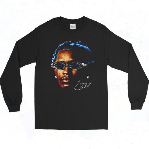 Young Thug Glasses Thugger 90s Long Sleeve Shirt