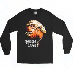 Young Thug Williams Free Thugger Slime Season 90s Long Sleeve Shirt