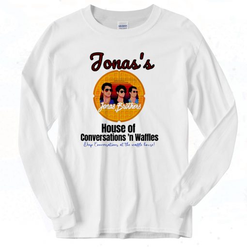 jonas Brothers House Of Conversations Waffle House Long Sleeve T shirt Style