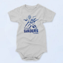 Barry Sanders Detroit Lions Retired 90s Baby Onesie