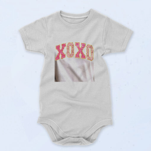 Chenille Patch Xoxo 90s Baby Onesie