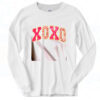 Chenille Patch Xoxo Classic Long Sleeve Shirt