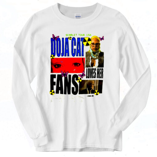 Doja Cat Scarlet Loves Her Fans Classic Long Sleeve Shirt