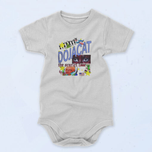 Doja Cat Scarlet Meme Tour 90s Baby Onesie