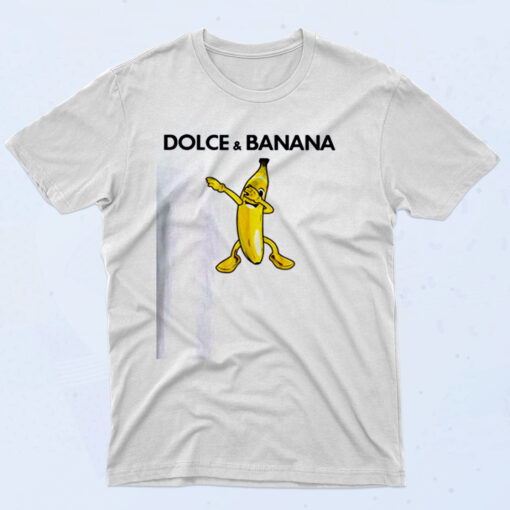 Dolce Banana Funny 90s T Shirt Style