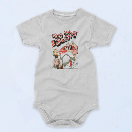 Dragon Ball Master Roshi Funny Bloody Nose 90s Baby Onesie