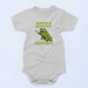 Frog Hippity Hoppity Get Off My Property 90s Baby Onesie