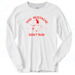 Kansas Chief This Mustache Don't Run Classic Long Sleeve Shirt